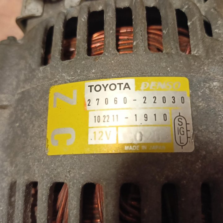 Генератор TOYOTA COROLLA E12 1.6 3ZZFE