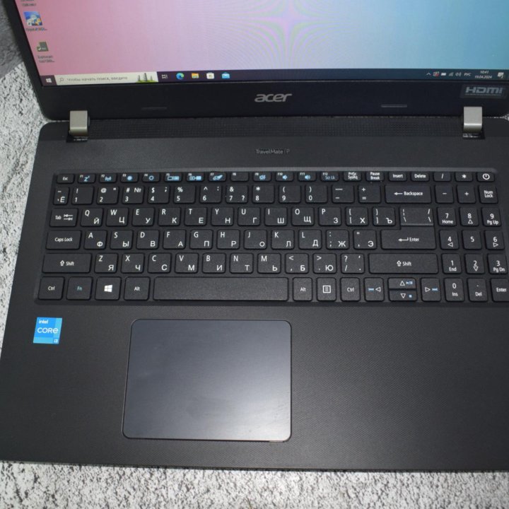 Ноутбук acer на Core i3-1125G4/ 16 GB/ IPS