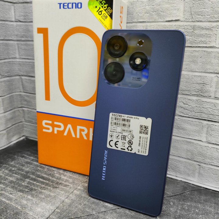 Tecno Spark 10 Pro на 256 ГБ