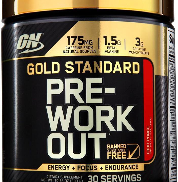 Optimum Nutrition Gold Standard Pre-Workout 300 грамм