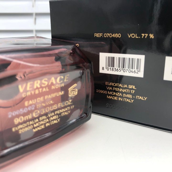 Versace Crystal Noir 90 ml. духи парфюм