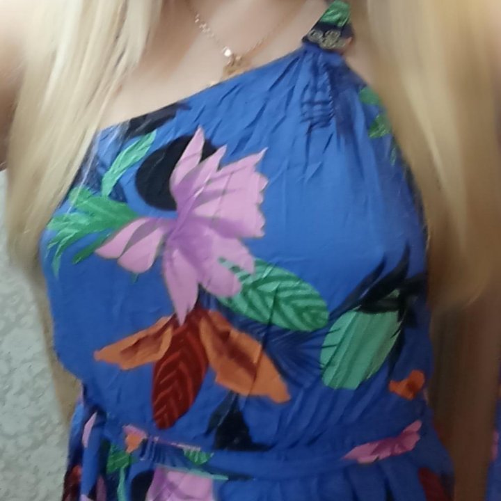 ❤Платье летнее на одно плечо. Вышлю