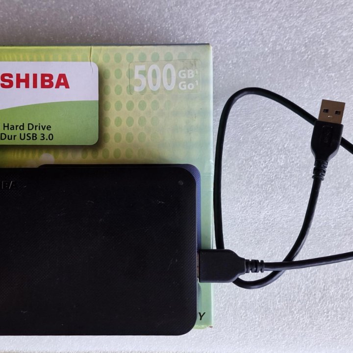 Внешний жесткий диск Toshiba 500 Gb USB 3.0