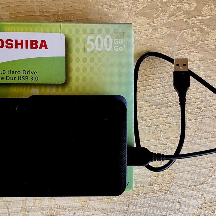 Внешний жесткий диск Toshiba 500 Gb USB 3.0