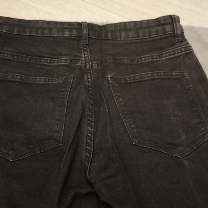 Женские черные джинсы легинсы H&M размер 38 (44 М)