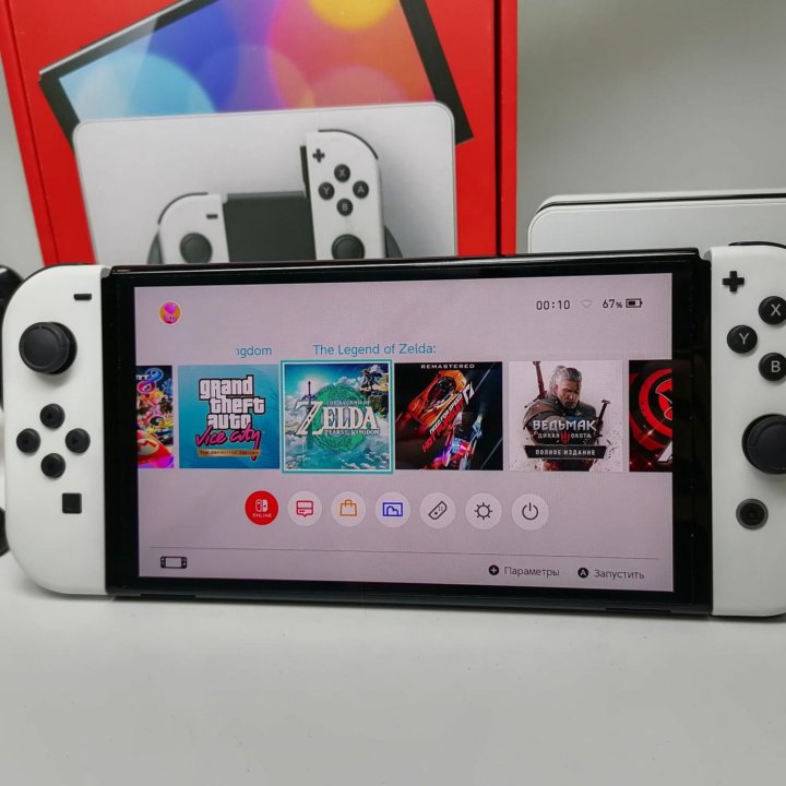 Nintendo Switch Oled 320gb +999игр