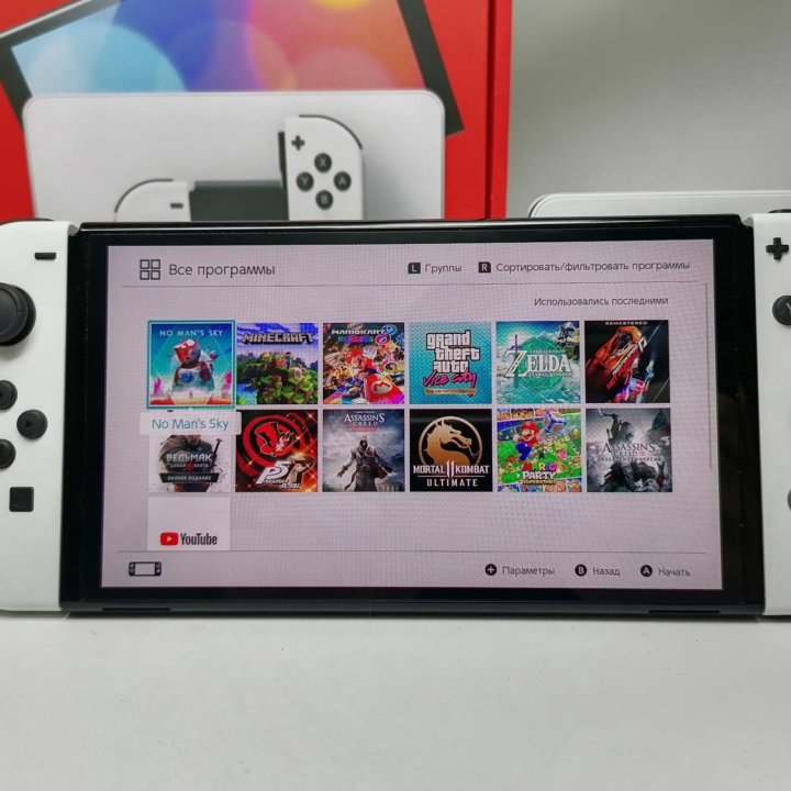 Nintendo Switch Oled 320gb +999игр