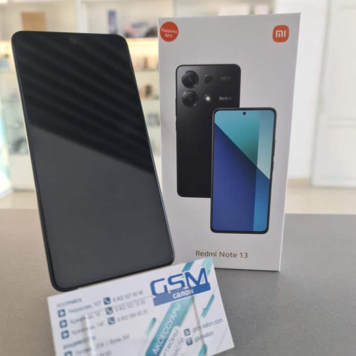 Смартфон Xiaomi Redmi Note 13 8/128Gb Black