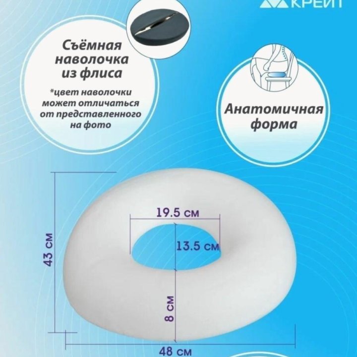 Ортопедическая подушка на сидение