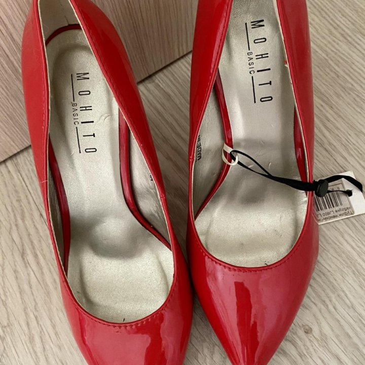 Туфли женские красные 37 р