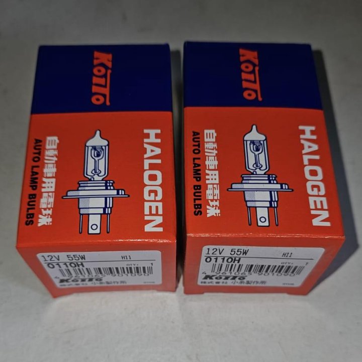 Лампа автомобильная галогеновая H1l Koito 12V 55W