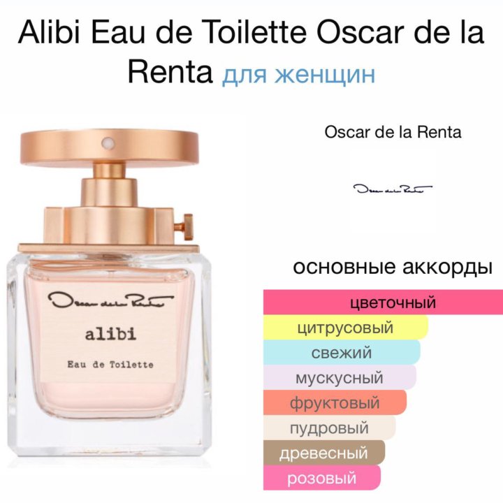 Женские духи Alibi Oscar de la Renta 30 мл.