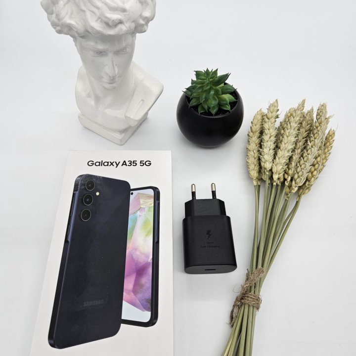 Samsung A35 5G 8/256GB, Новый, Чек, гарантия,Black