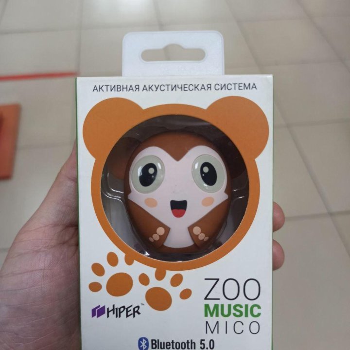 Колонка блютуз hiper Zoo Music Music 3Вт. Новая