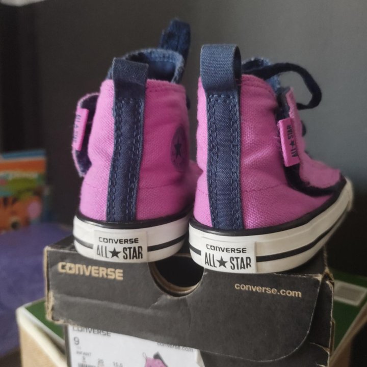 Кеды converse all star детские