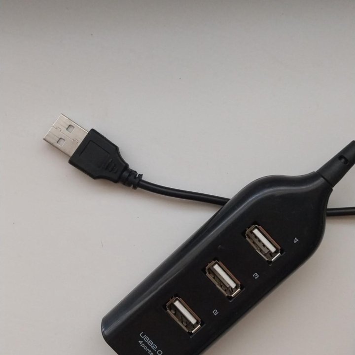 Портативный 4-портовый USB 2.0 Hub