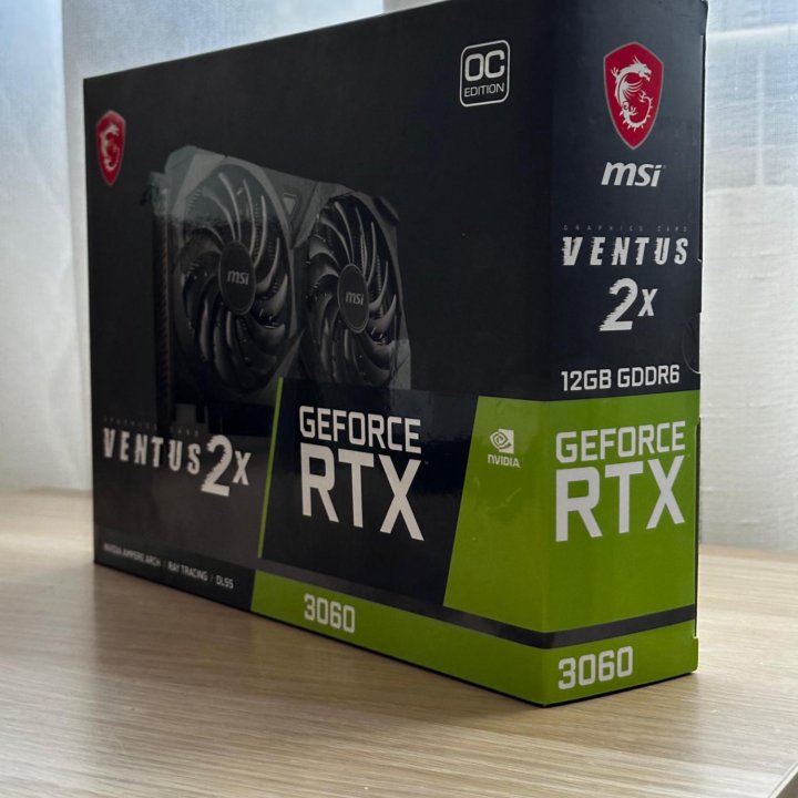 Видеокарта MSI GeForce RTX 3060 Новая