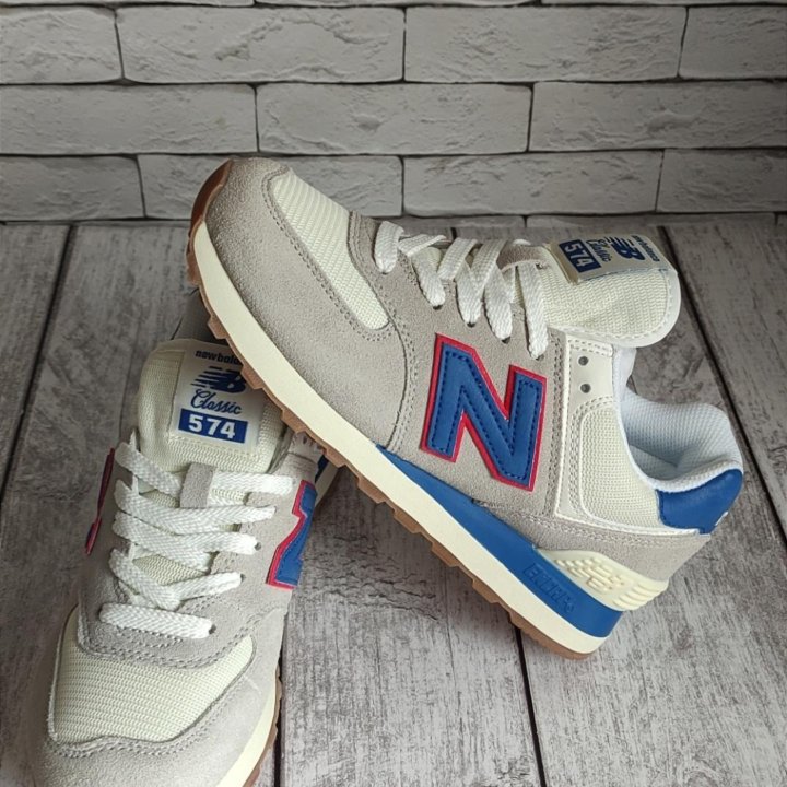 КРОССОВКИ ЖЕНСКИЕ ЗАМШЕВЫЕ NEW BALANCE 574