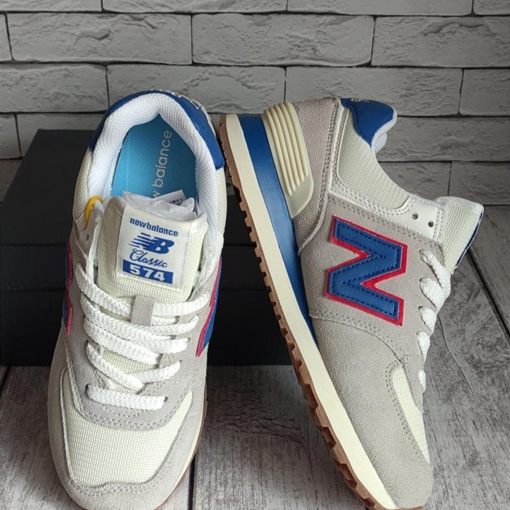 КРОССОВКИ ЖЕНСКИЕ ЗАМШЕВЫЕ NEW BALANCE 574