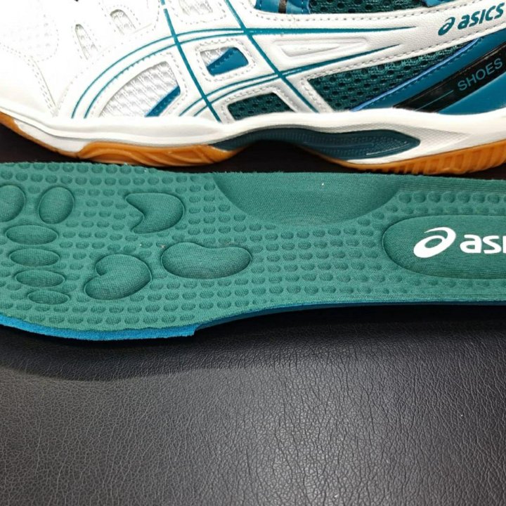 Кроссовки Asics теннис 41-44 артикул 2219 бел/син