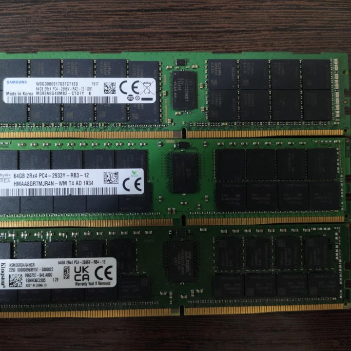 DDR4 64gb LRDIMM RDIMM серверная