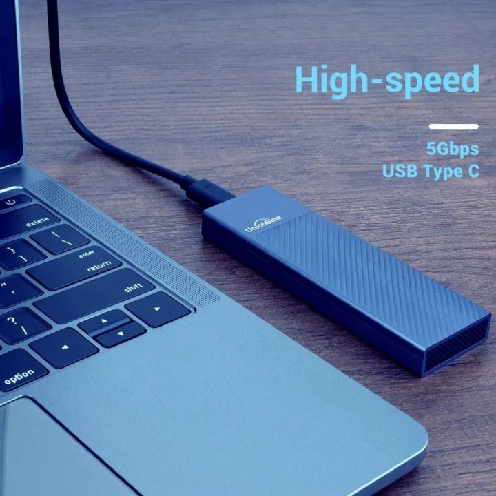 Внешний корпус M.2 - USB 3.2 для SSD (Новый)