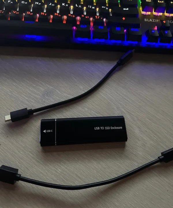 Внешний корпус M.2 - USB 3.0 для SSD (Новый)