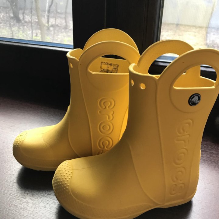 Сапоги резиновые crocs c10