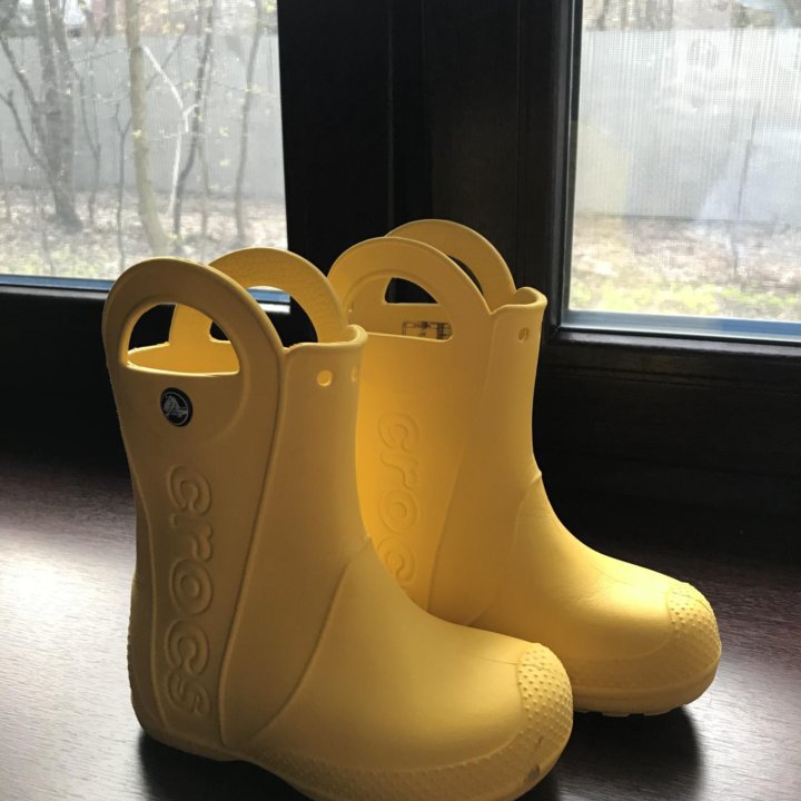 Сапоги резиновые crocs c10