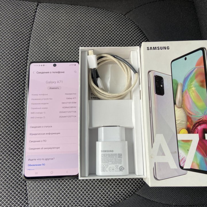 Samsung galaxy A71 128гб