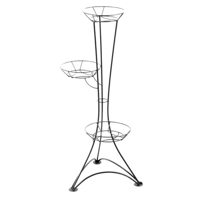 Подставка для цветов напольная металлическая