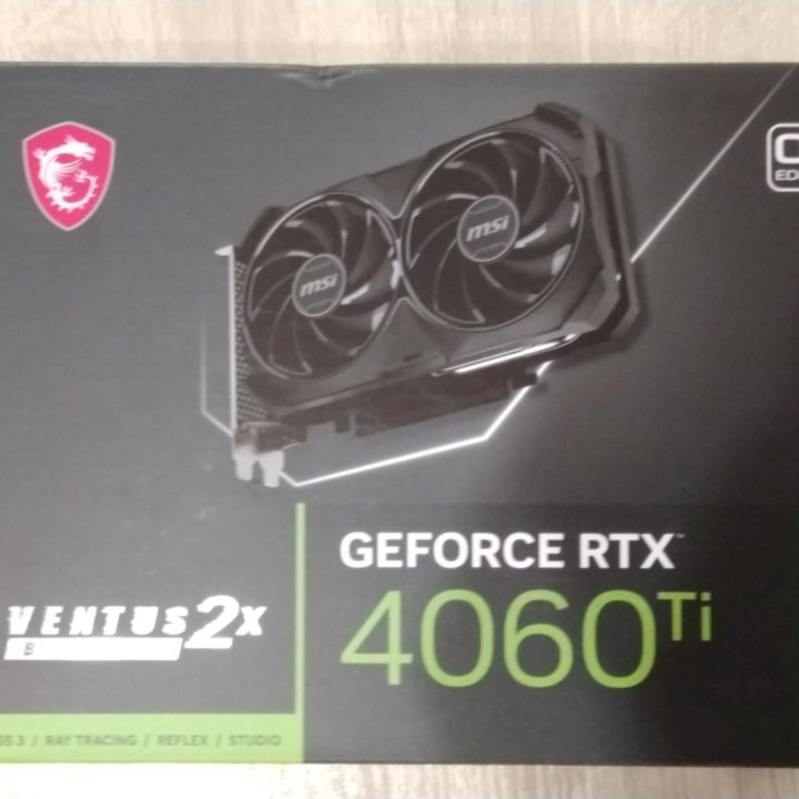 Видеокарта MSI GeForce RTX 4060 Ti