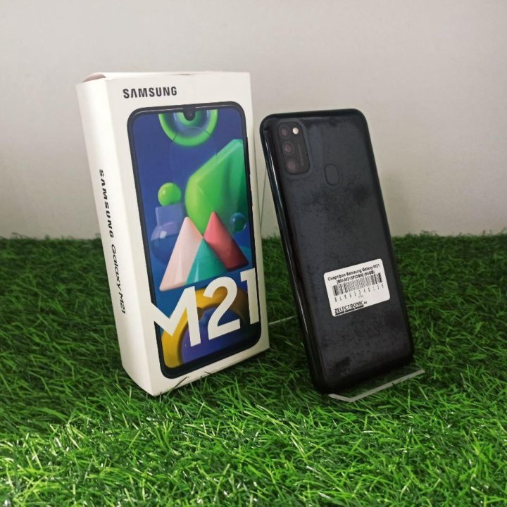 Смартфон Samsung Galaxy M21 (64GB) Доставка!