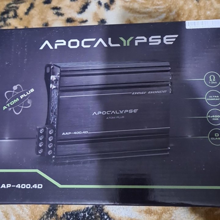 4 канальный усилитель apocalypse aap-400.4D