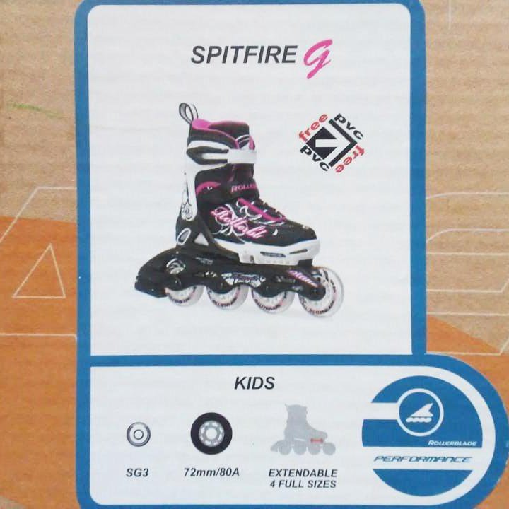 Роликовые коньки Rollerblade Spitfire G раздвижные