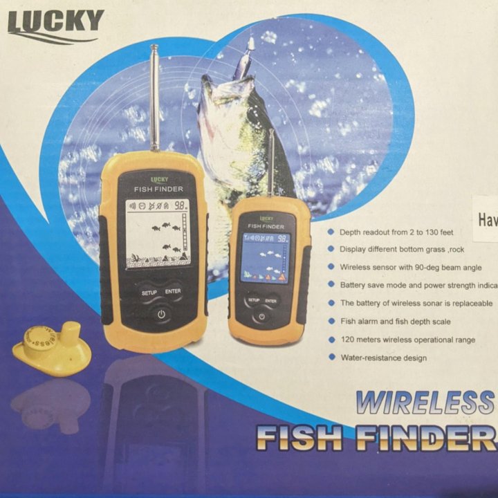 Эхолот беспроводной lucky ffcw1108-1