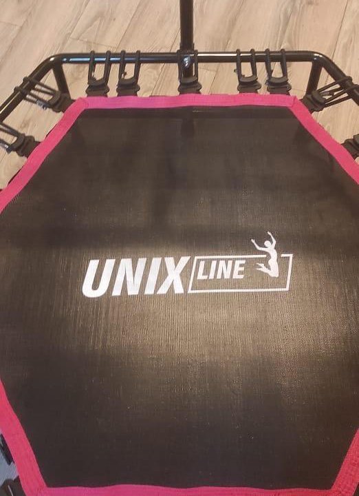 Батут для джампинга Unix Line Fitness Pink