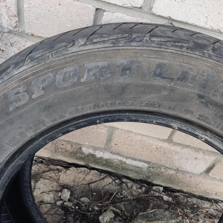 Dunlop SP Sport LM703 205/60 R15 4шт.