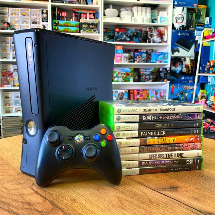 Xbox 360 с играми