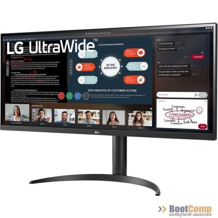 Монитор 34” LG 34WP550-B