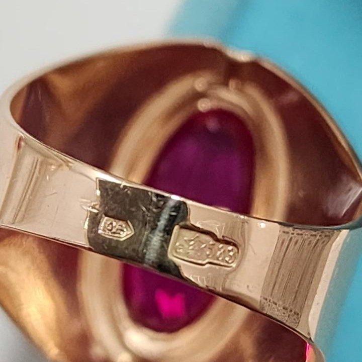 Золотое кольцо ссср 583