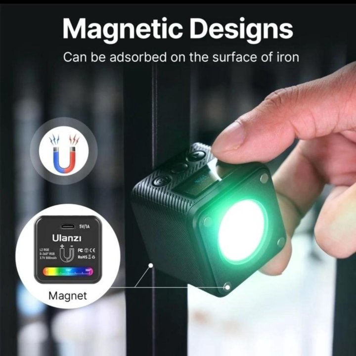 Новый RGB светильник для видео/фото камеры