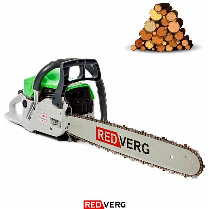 Бензопила RedVerg RD-GC62-20