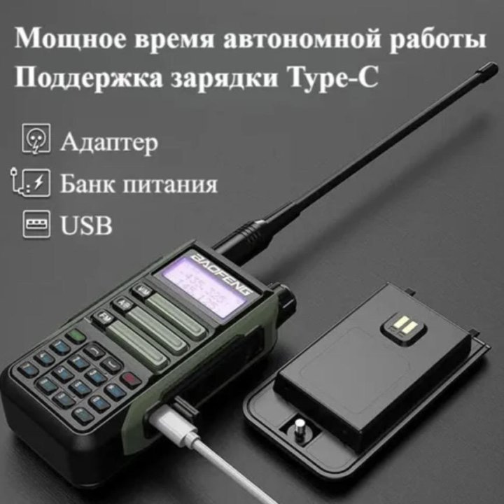 Рация Baofeng uv-16 pro до 10000 км. Новая