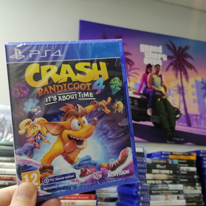 Новый Crash Bandicoot 4 PS4/PS5