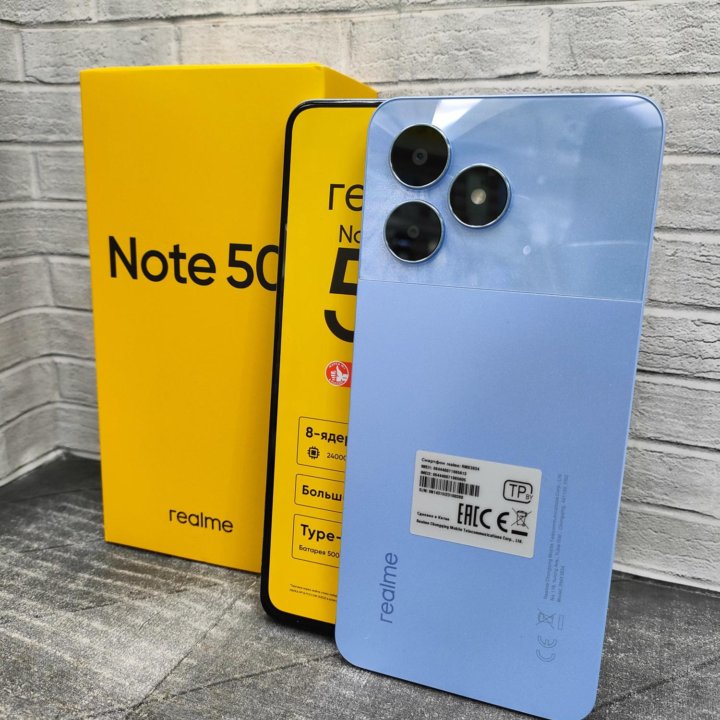 Realme Note 50 на 64 ГБ