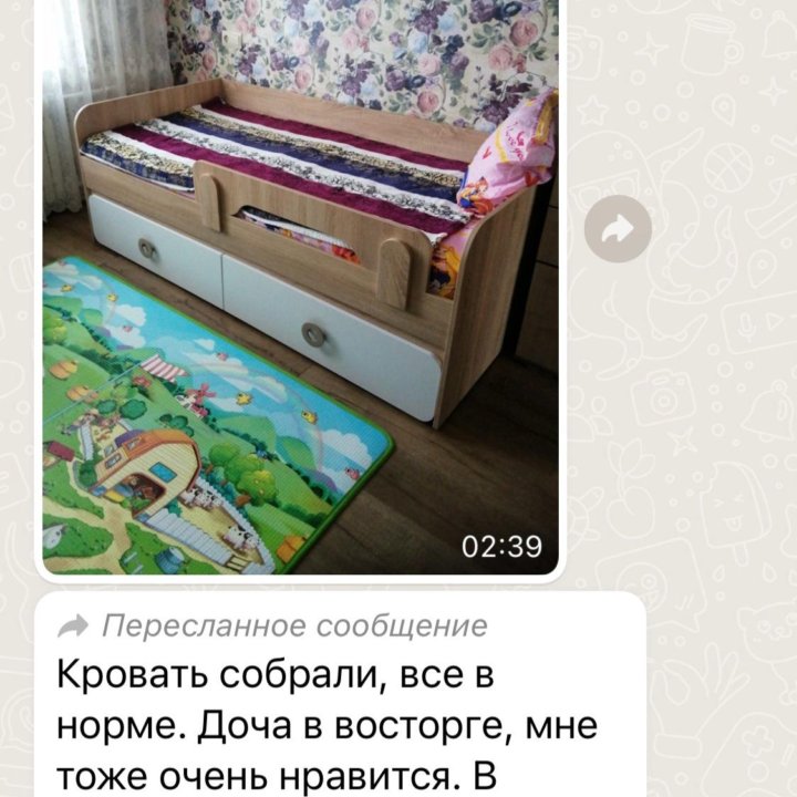 Кровать коллекции Юниор