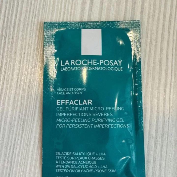 La roche posay гель purifiant micro-peeling