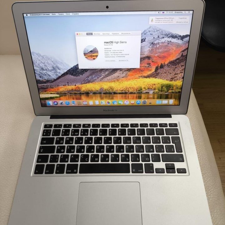 MacBook Air 13 2014 95 циклов, CORE I5 1.4ghz х4/4