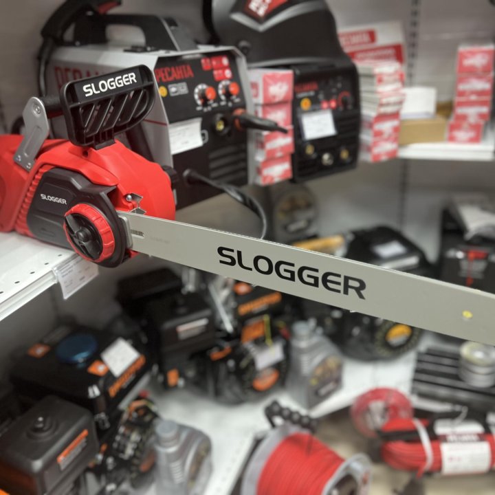 Пила электрическая SLOGGER2.6кВт/45см/Гар.5лет